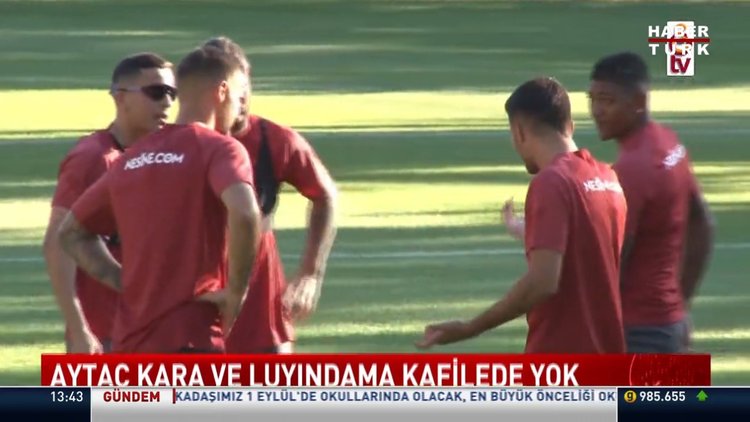 Galatasaray'ın kamp kadrosu açıklandı! 10 futbolcu...