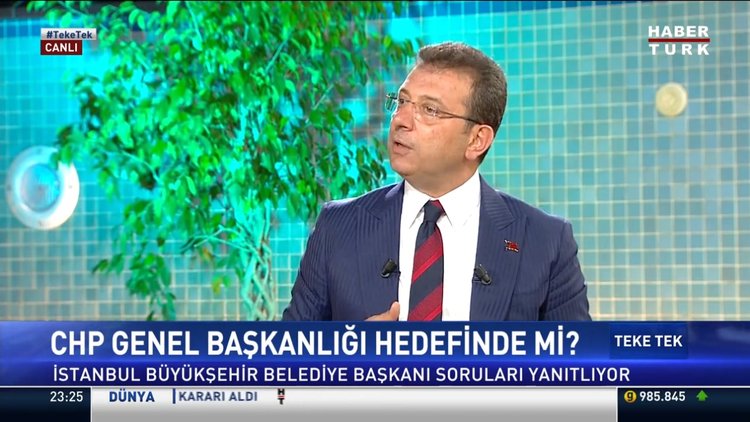 Ekrem İmamoğlu, Teke Tek'te Fatih Altaylı'nın konuğu - 3. Bölüm