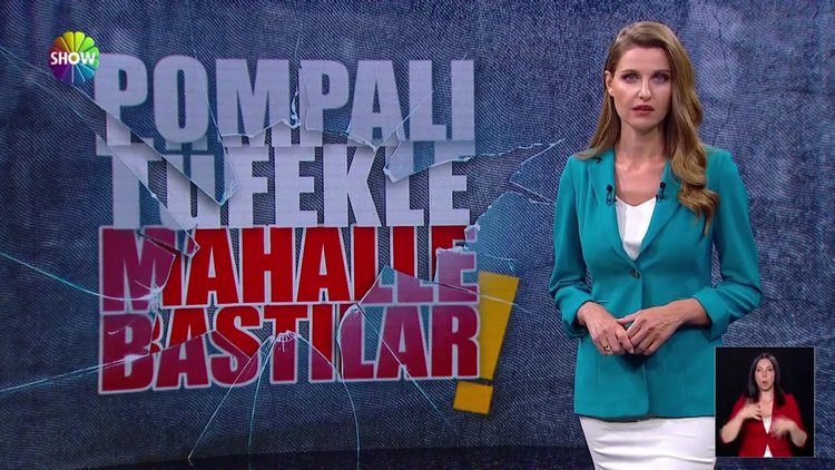 Pompalı tüfekle mahalle bastılar!