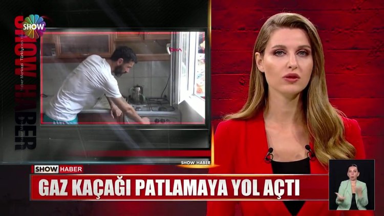 Gaz kaçağı patlamaya yol açtı