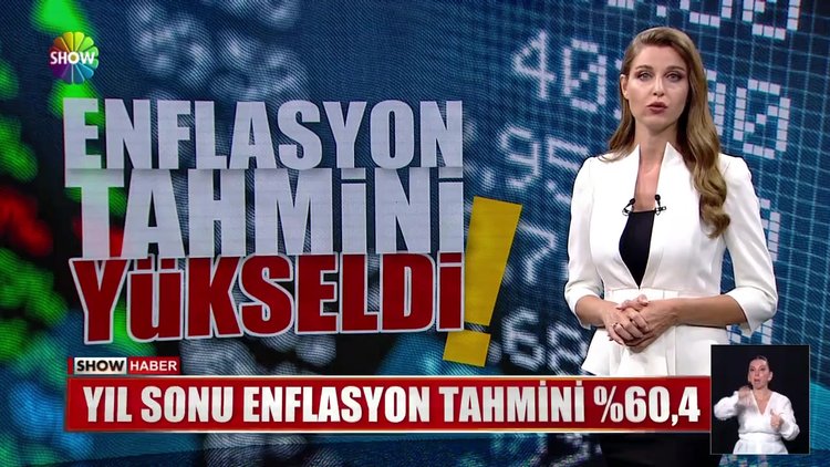 Yıl sonu enflasyon tahmini %60,4