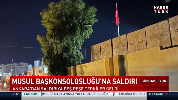 Musul Başkonsolosluğu'na saldırı