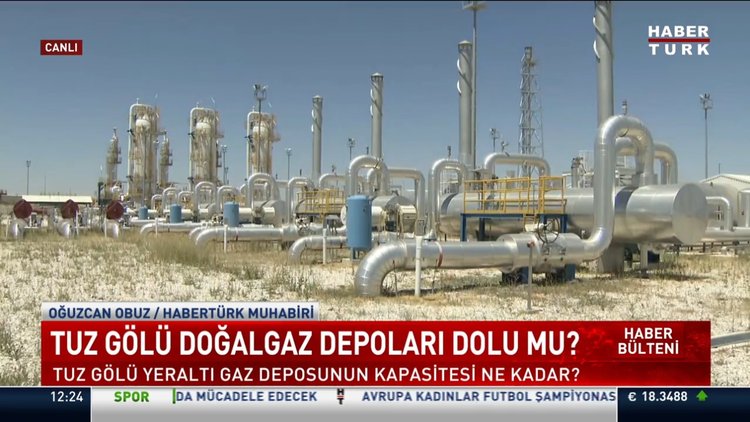 Tuz gölü doğalgaz depoları dolu mu?