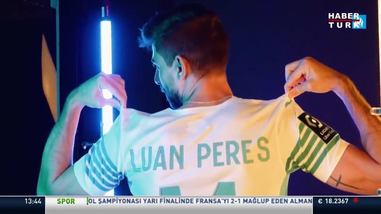 Luan Peres bu akşam gelecek