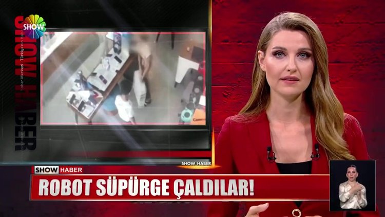 Robot süpürge çaldılar!
