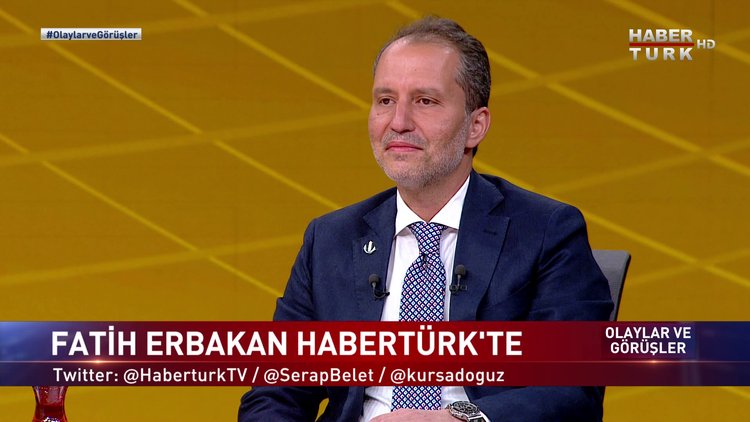 Olaylar ve Görüşler - 30 Temmuz 2022 (Yeniden Refah Partisi Genel Başkanı Dr. Fatih Erbakan Habertürk’te)