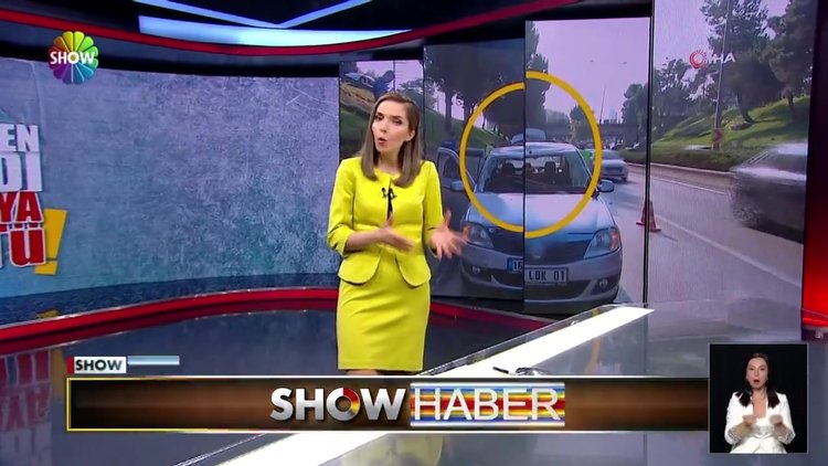 Köprüden atladı, otomobilin üstüne düştü