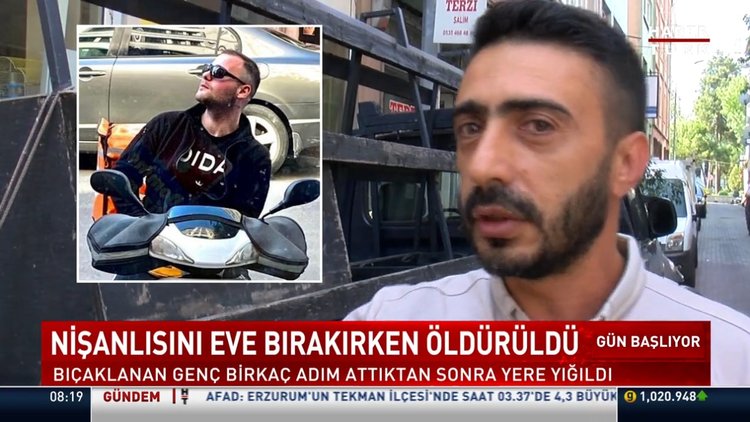 Laf atıp nişanlısının yanında öldürdü!