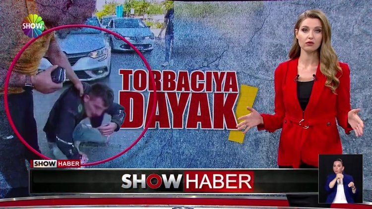 Torbacıya dayak attı!