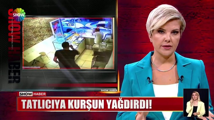 Tatlıcıya kurşun yağdırdı!