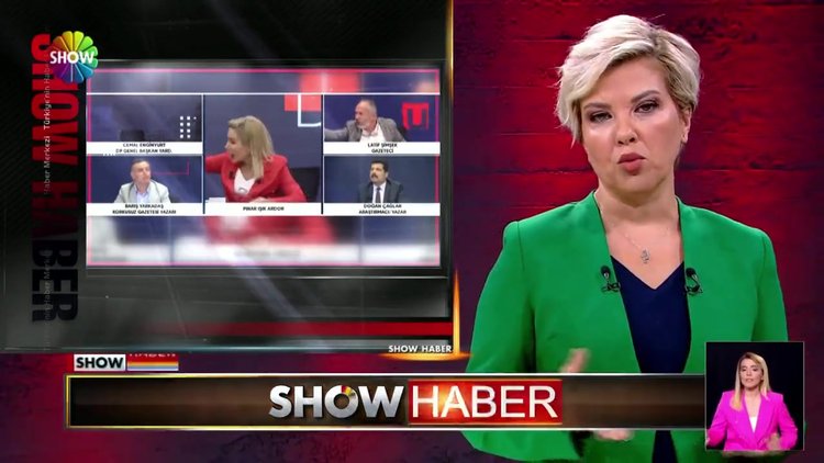 Canlı yayında gazeteciye saldırı