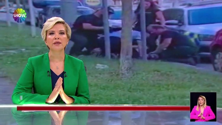 Karakolun ziline bastı, dayak yedi!