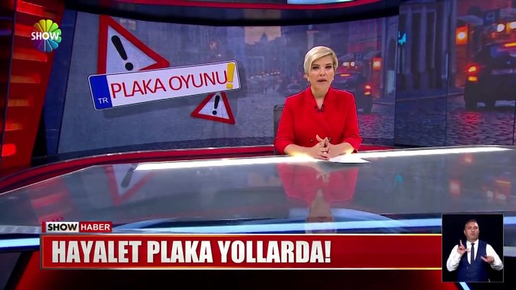 Hayalet plaka yollarda!