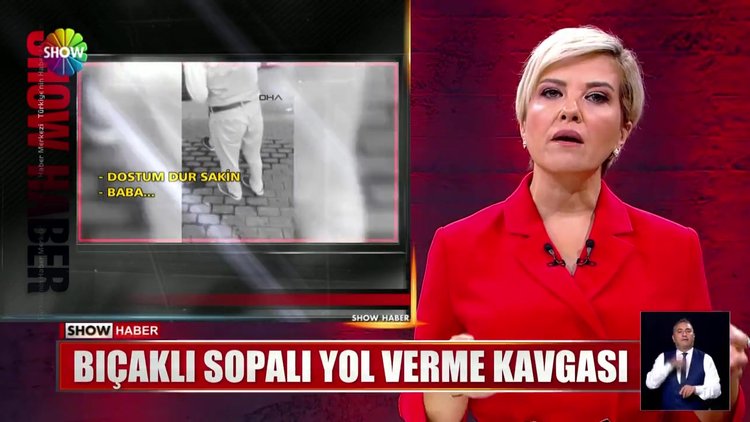 Bıçaklı sopalı yol verme kavgası