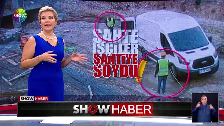 Sahte işçiler şantiye soydu!