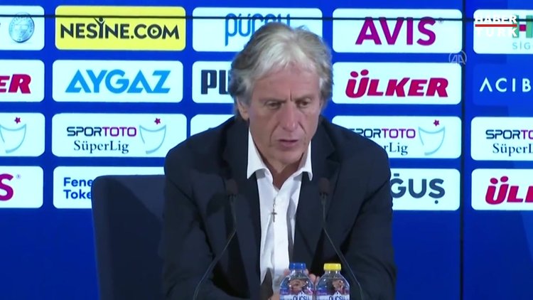 Ümraniyespor maçının ardından Fenerbahçe teknik direktörü Jorge Jesus'un açıklamaları