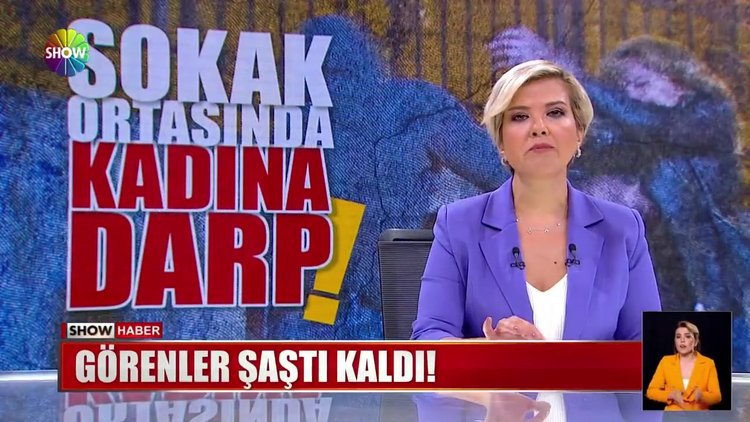 Kaldırımı karıştıran yumruk!