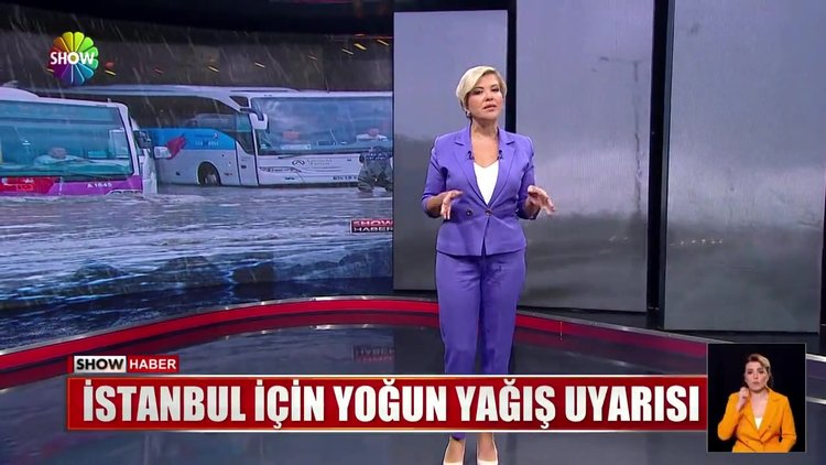 İstanbul için yoğun yağış uyarısı