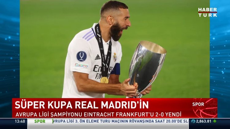 Süper Kupa Real Madrid'in!