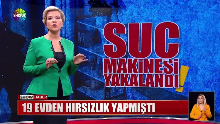 Suç makinesi yakalandı!