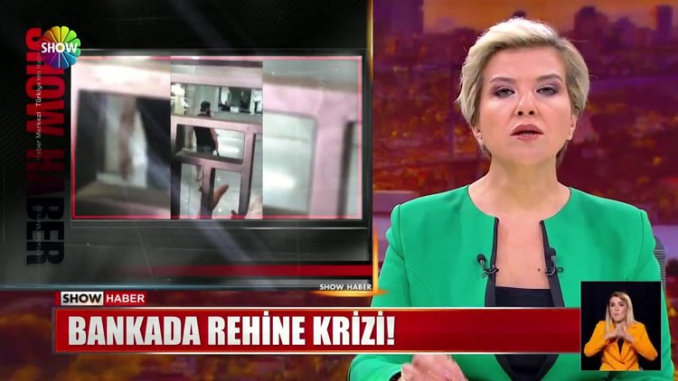 Bankada rehine krizi!