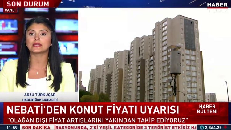 Bakan Nebati: Gayrimenkul sektöründe olağan dışı fiyat artışlarını mercek altına aldık