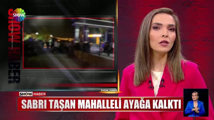 Sabrı taşan mahalleli ayağa kalktı