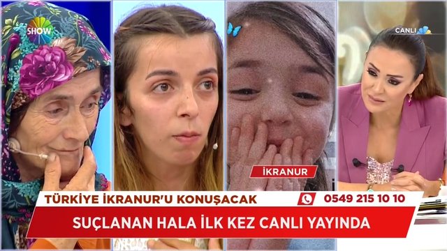 Suçlanan hala Ayşe Tirsi ilk kez canlı yayında!