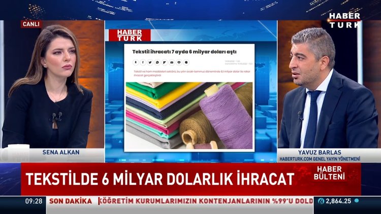 Tekstilde 6 milyar dolarlık ihracat