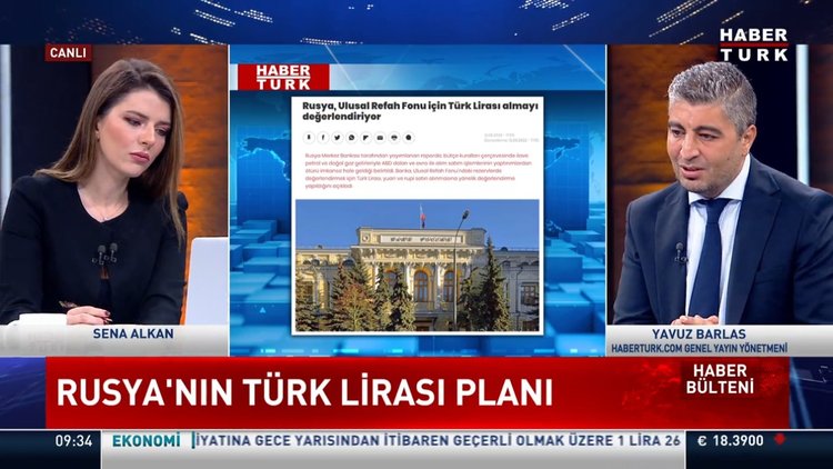 Rusya'nın Türk Lirası planı