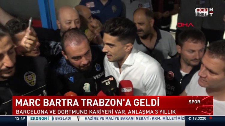 Marc Barta Trabzonspor'da!