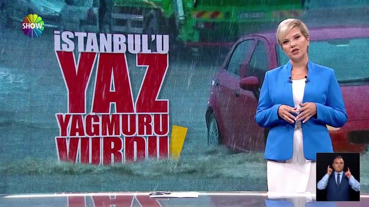 İstanbul yaz yağmuruna teslim!
