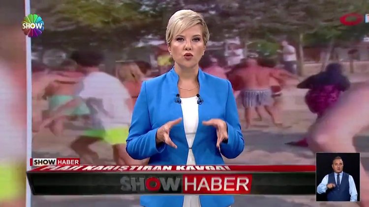 Plajı karıştıran kavga!