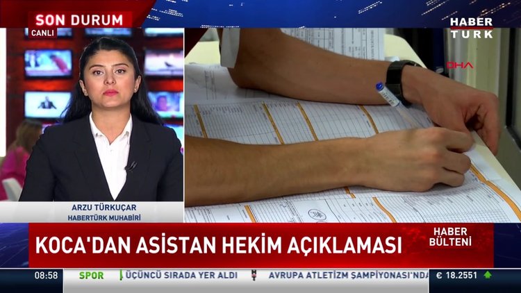 Bakan Koca'dan asistan hekim açıklaması!