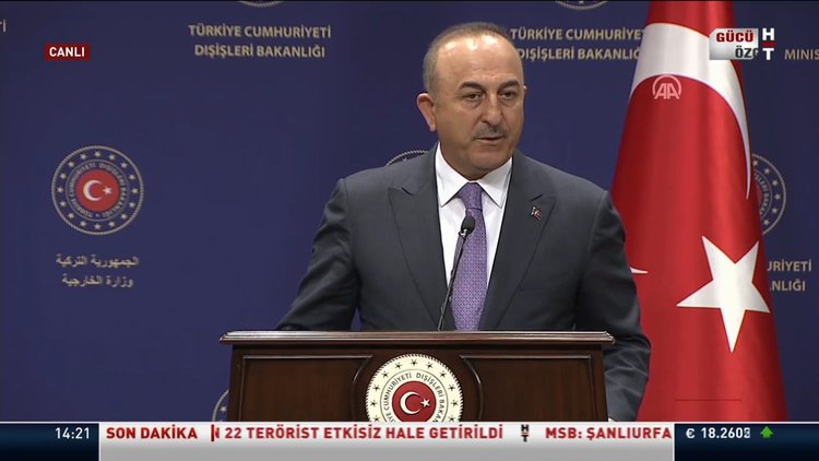Dışişleri Bakanı Mevlüt Çavuşoğlu'ndan İsrail açıklaması