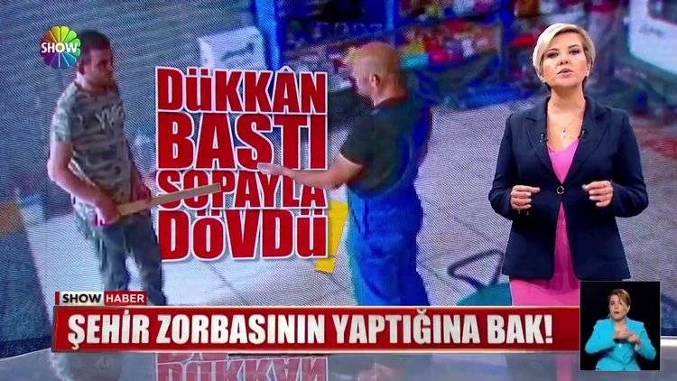 Ustabaşını sopayla dövdü!