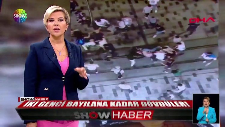 İki genci bayılana kadar dövdüler!