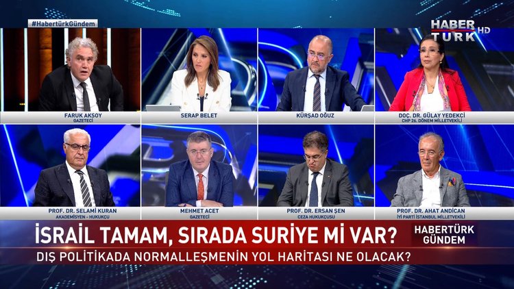 Habertürk Gündem - 17 Ağustos 2022 (Dış politikada normalleşmenin yol haritası ne olacak?)
