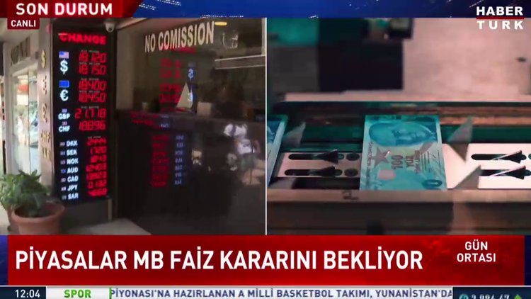 Yurt içi piyasalar Merkez Bankası'nın faiz kararına odaklandı