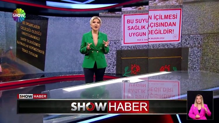 Zehirli su için kuyruğa girdiler