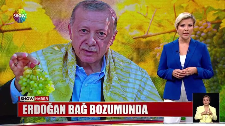 Erdoğan bağ bozumunda