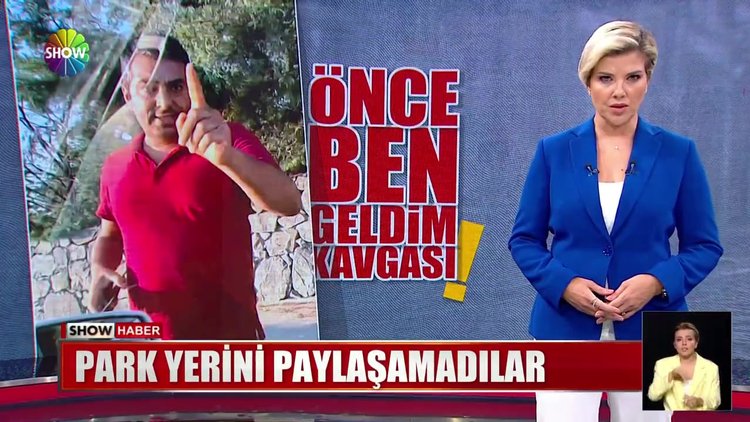 Park yerini paylaşamadılar