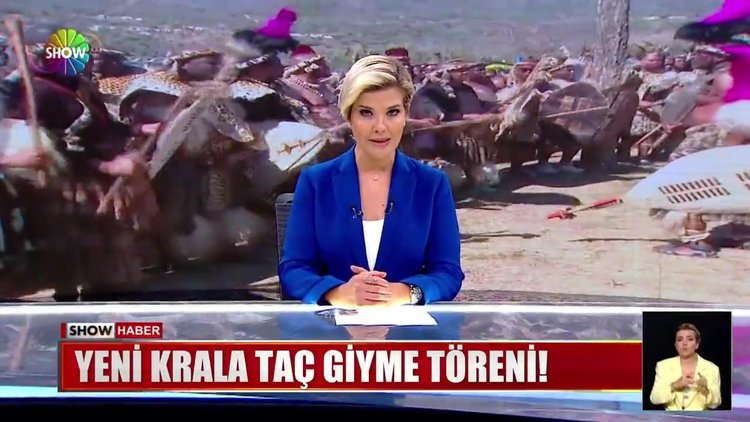 Yeni krala taç giyme töreni!