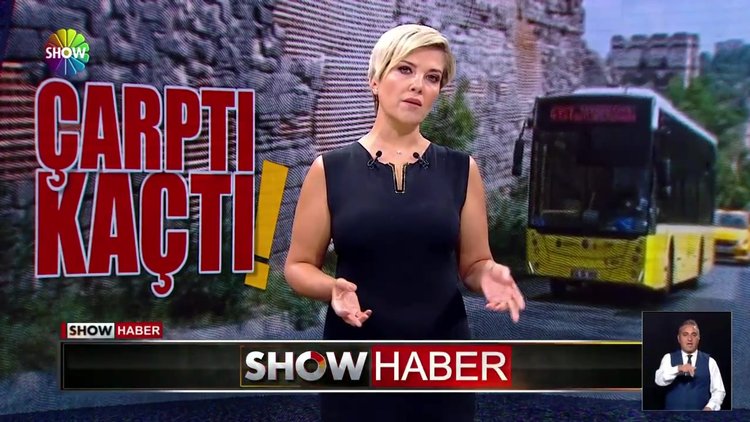 Yayaya çarptı, tam gaz yola devam etti!