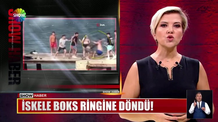 İskele boks ringine döndü!
