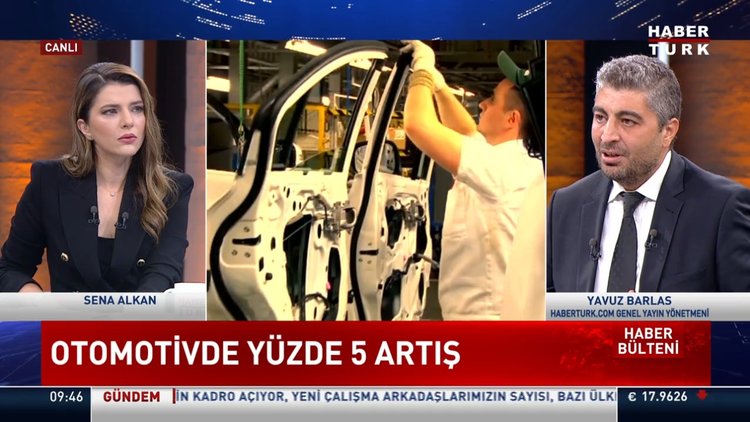 Otomotivde yüzde 5 artış!