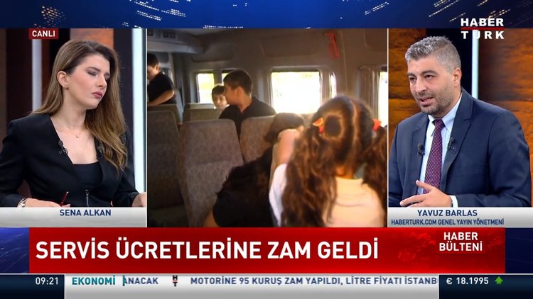 Servis ücretlerine zam geldi