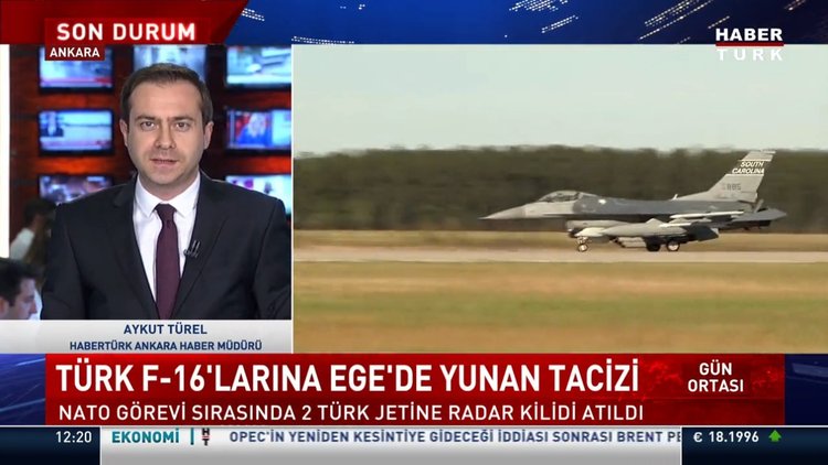 MSB: Türk F-16'larına Yunan uçakları tarafından radar kilidi atıldı