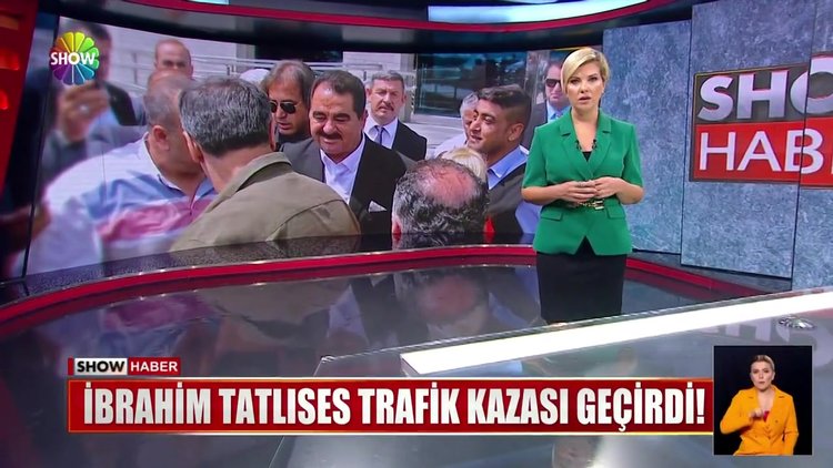 İbrahim Tatlıses trafik kazası geçirdi!