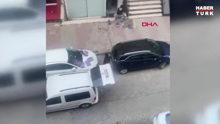 Güngören'de kimseye aldırmadan soygun yaptılar!